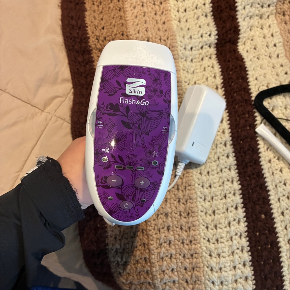 Silk'n Flash&Go‎ Hair Removal Device - White & Purple